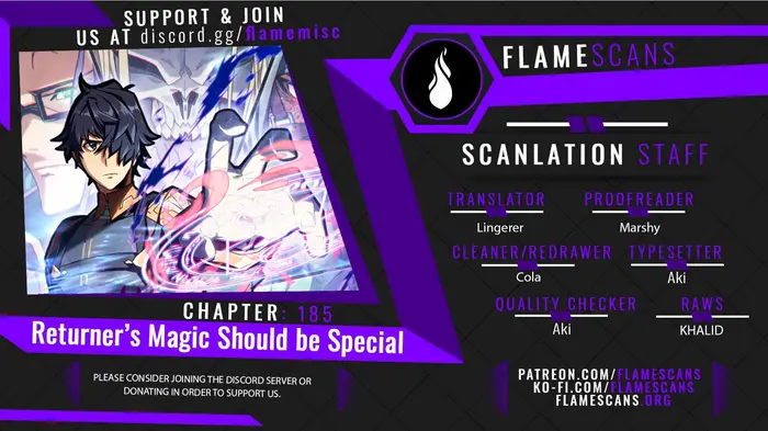 A Returner’s Magic Should Be Special Chapter 185 image 01_optimized